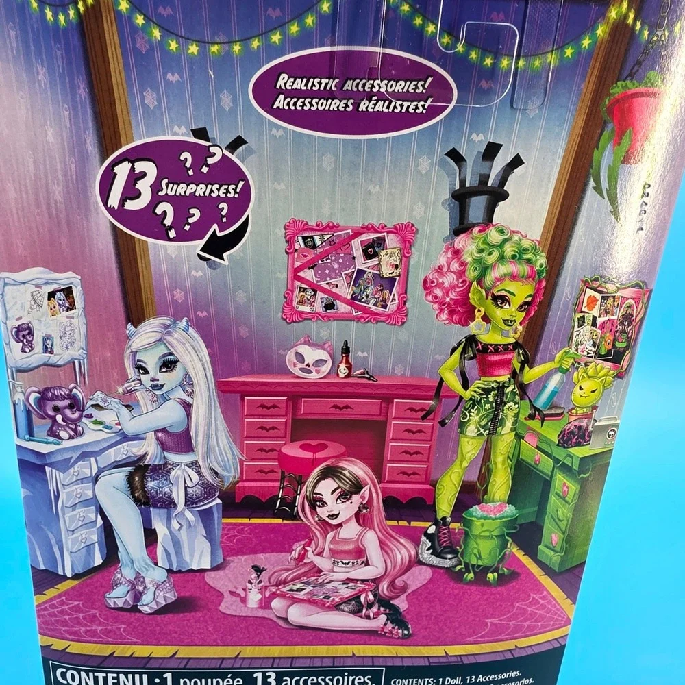 Monster High Self-Scare Secrets‎ Draculaura Doll 13 Surprises Mattel JHK43 NEW